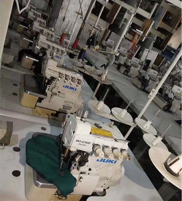Used Industrial Juki Overlock Sewing Machine 220V 550W electric direct drive