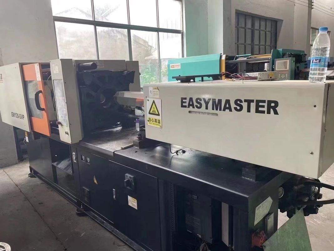 Used 120 Ton Small Plastic Injection Molding Machine 13 KW With Servo Motor